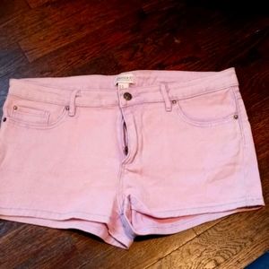 Forever 21 light purple denim shorts